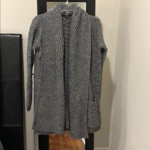 Wool oversized cardigan